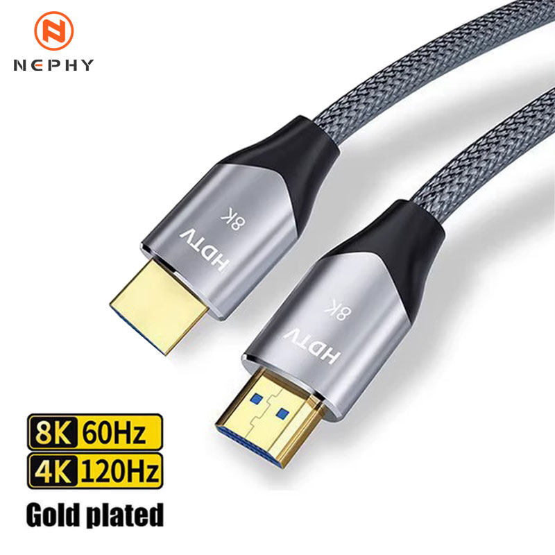 Hdmi 2.1 Cable 8K 60Hz 48Gbps Earc - 8K HDMI 2.1 Cable 48Gbps 8K@60Hz