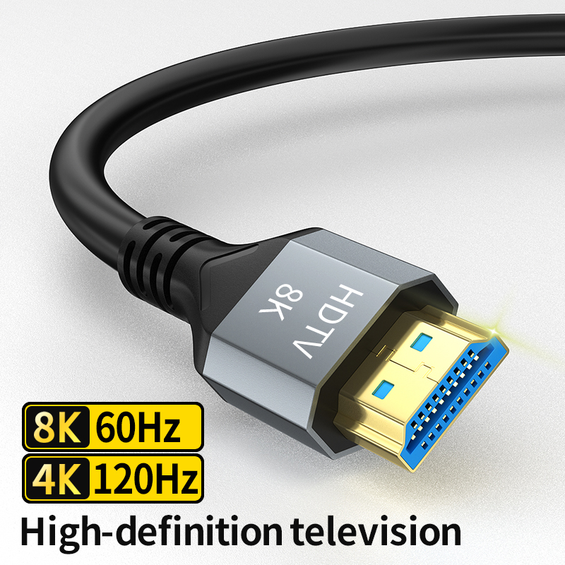Hdmi 2.1 Cable 8K 60Hz 48Gbps Earc - 8K HDMI 2.1 Cable 4K@120Hz 8K@60Hz