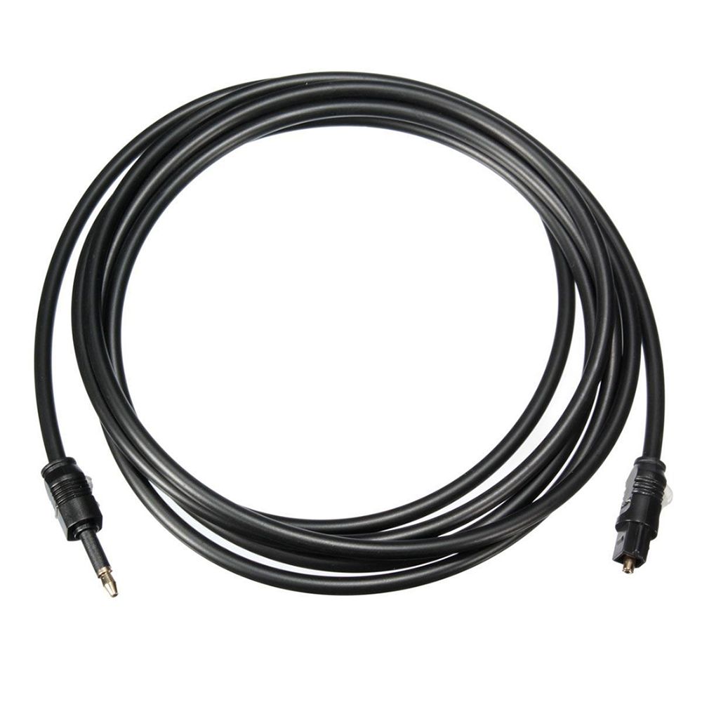 Optical Audio Cable Toslink Gold Plated - 3.5mm Plug to Toslink Audio Cable