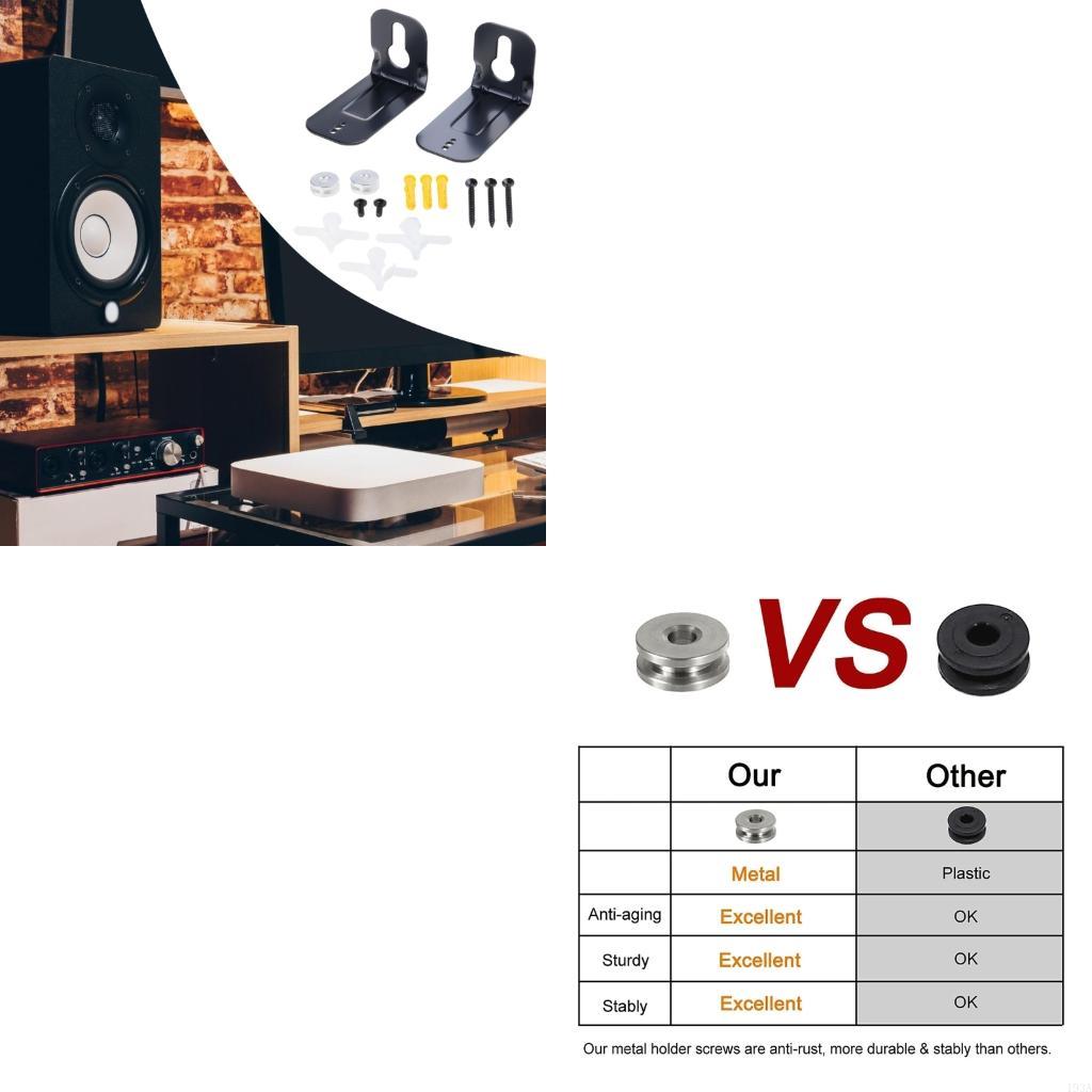 Soundbar Wall Mount Bracket Universal - 193A Universal Soundbar Wall Mount Bracket