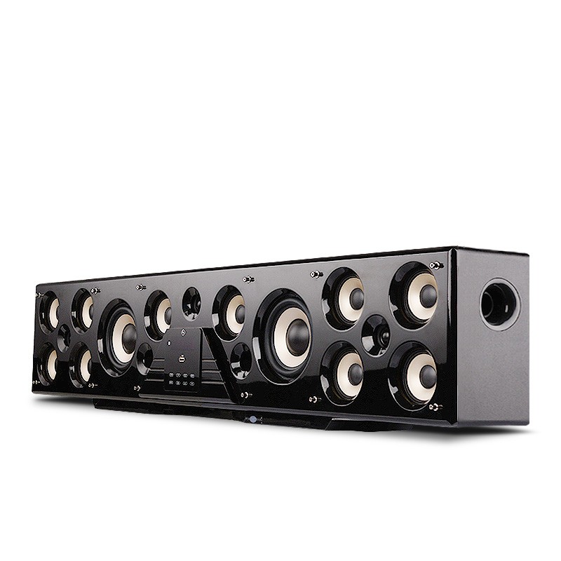 Soundbar With Wireless Subwoofer 5.1Ch - Hyper Sound All-in-One Wooden Wireless Active