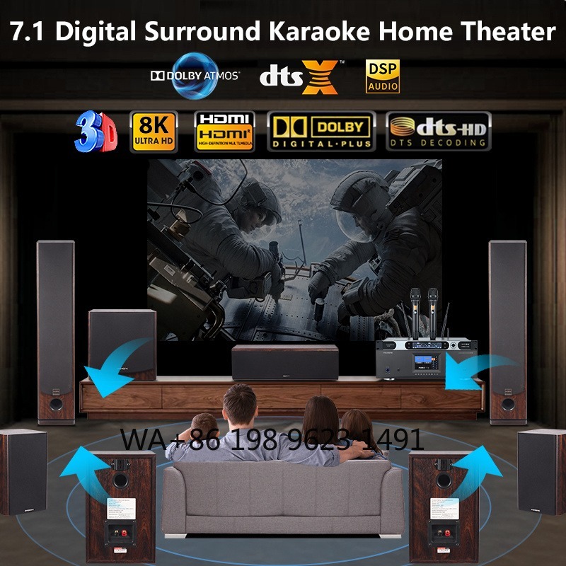 7.1 Tower Home Theater System  - Home Theater System 7.1 Surround Sound review and price