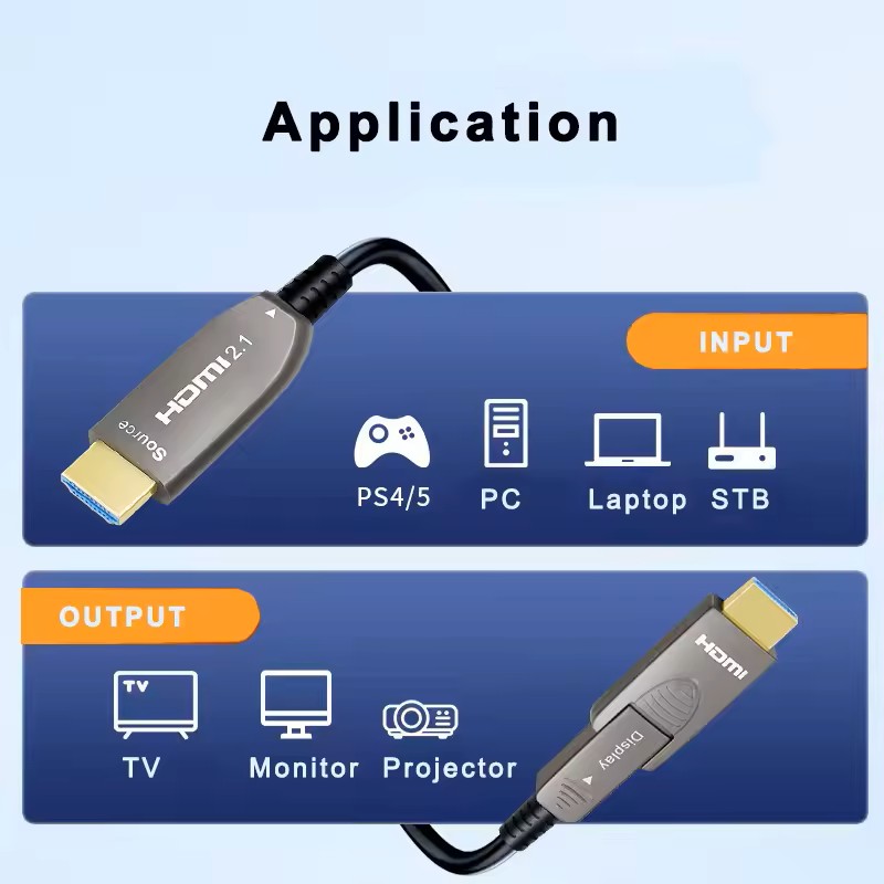 8K Detachable Optical Fiber HD - Hdmi 2.1 Cable 8K 60Hz 48Gbps Earc review and price