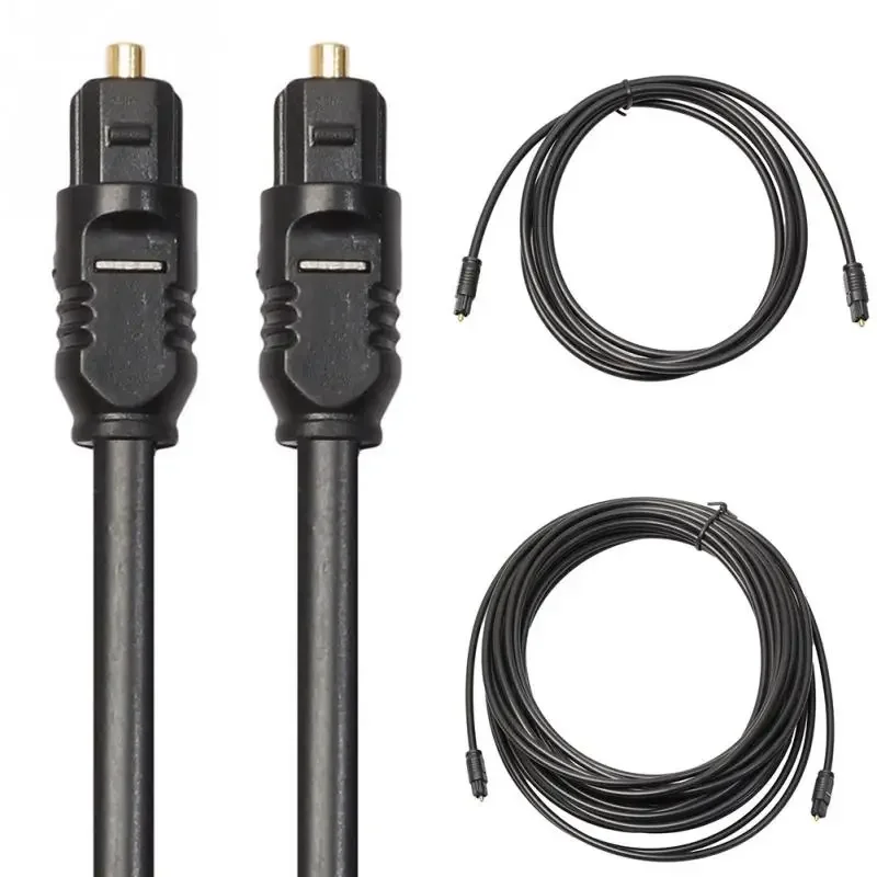 Digital Fiber Optical Audio Ca - Optical Audio Cable Toslink Gold Plated review and price