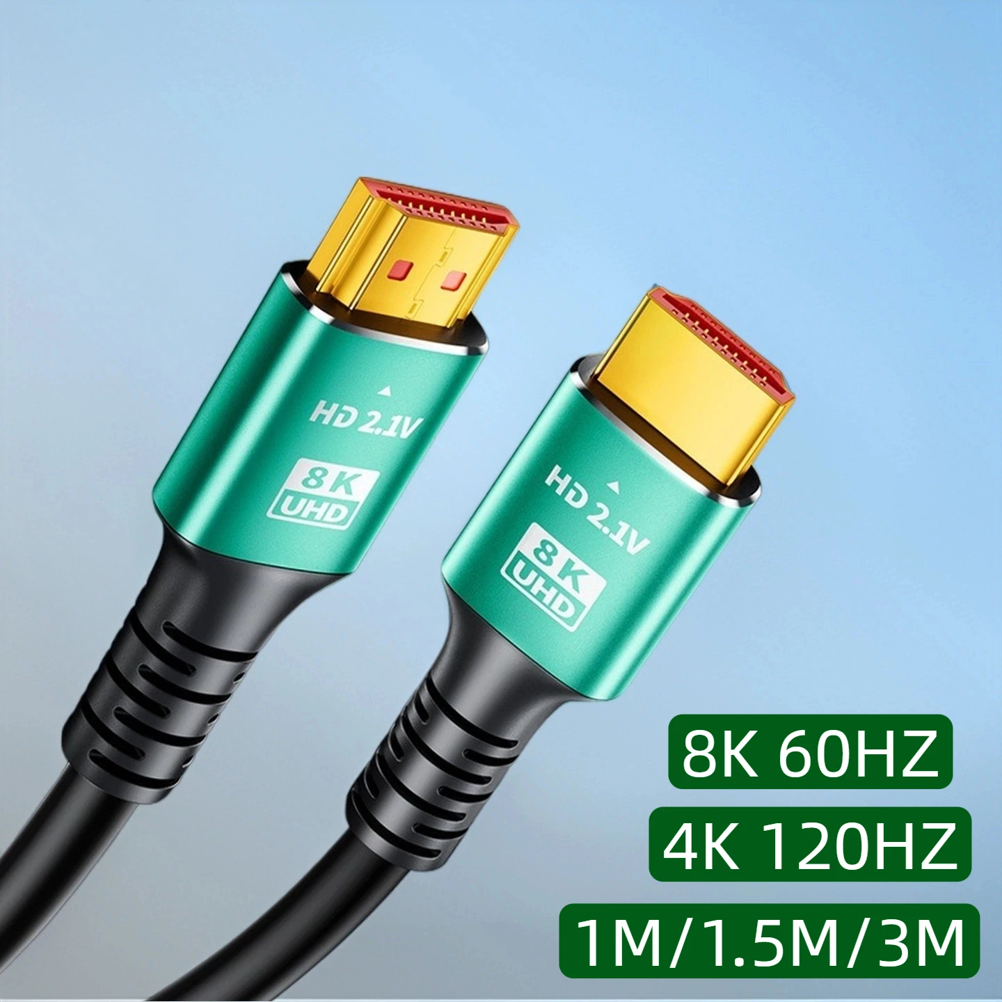 8K HDMI-Compatible Cable 4K@12 - Hdmi 2.1 Cable 8K 60Hz 48Gbps Earc review and price