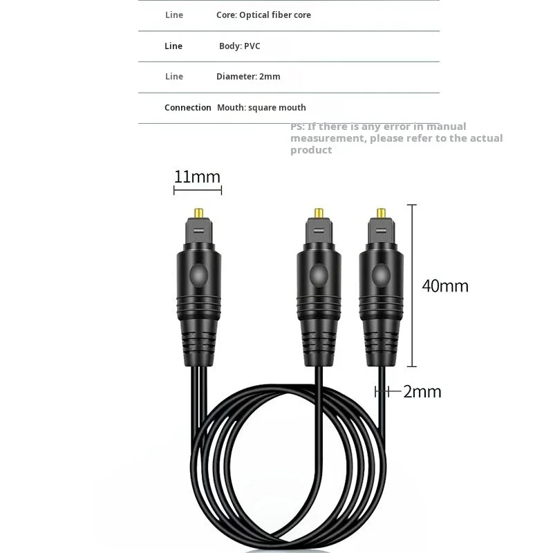 One to Two SPDIF Digital Optic - Optical Audio Cable Toslink Gold Plated review and price