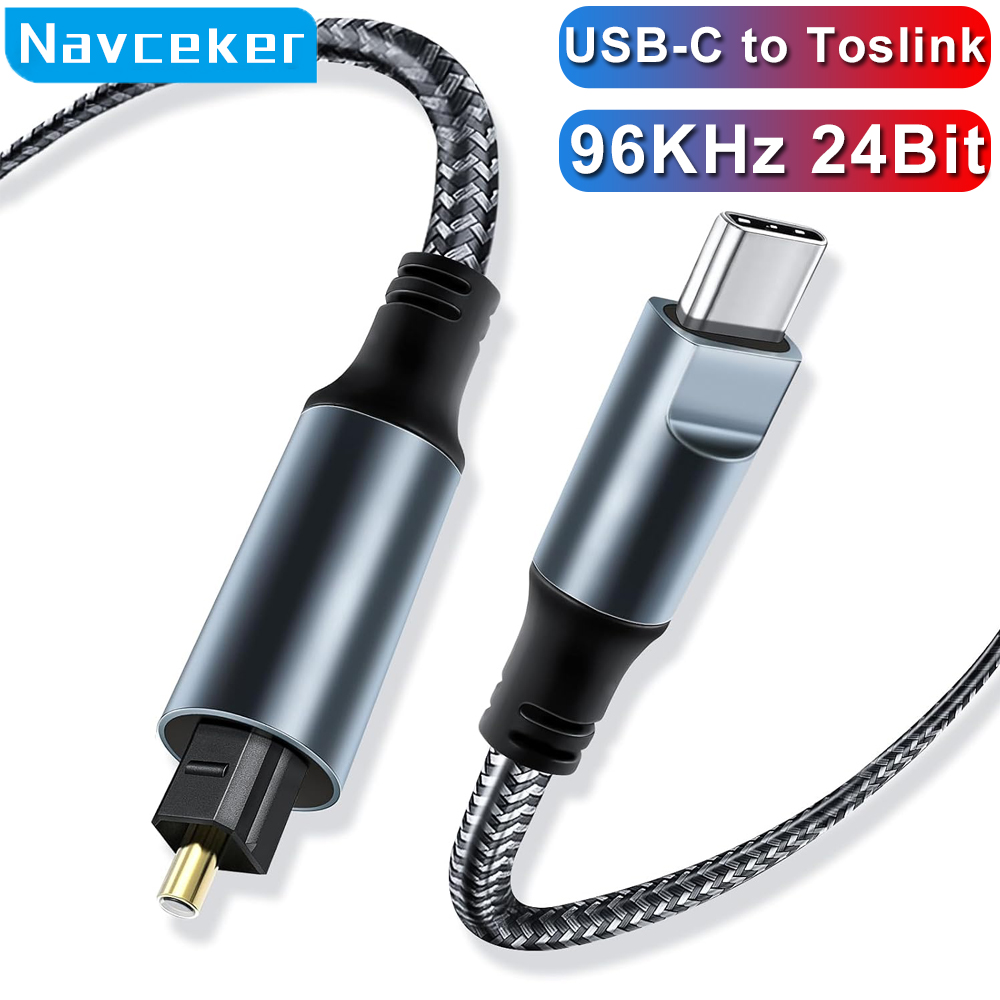 USB Type C to Optical SPDIF To - Optical Audio Cable Toslink Gold Plated review and price