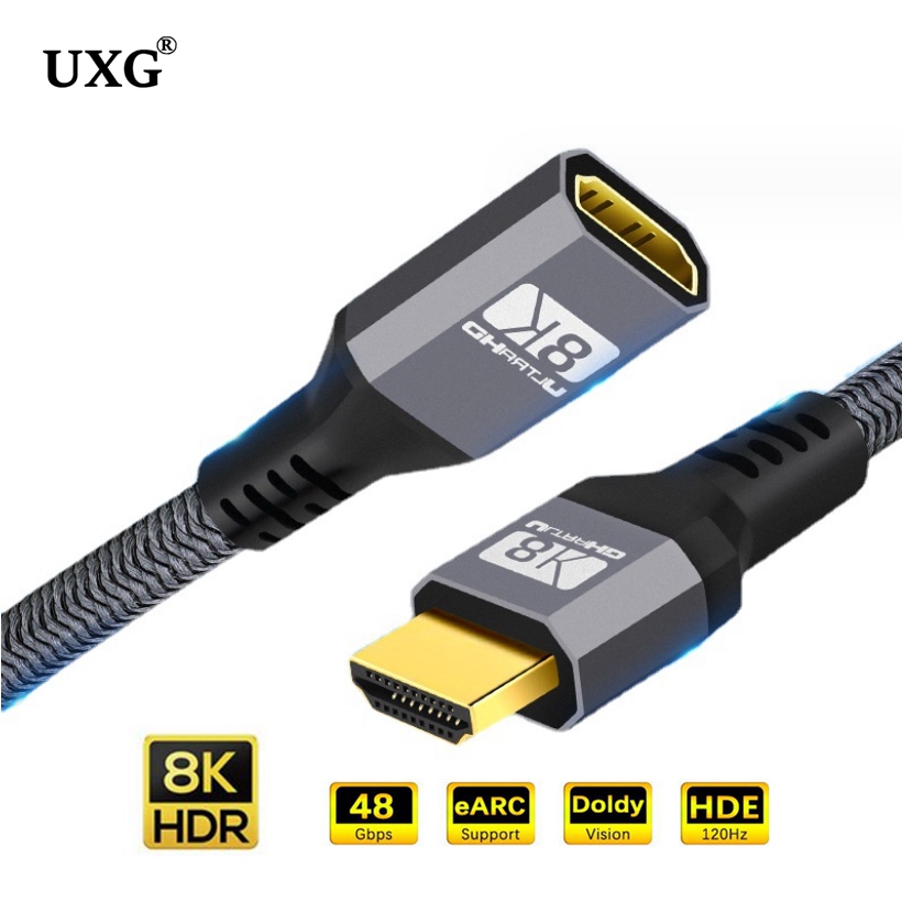 HDMI 2.1 Extension Cable 8K HD - Hdmi 2.1 Cable 8K 60Hz 48Gbps Earc review and price
